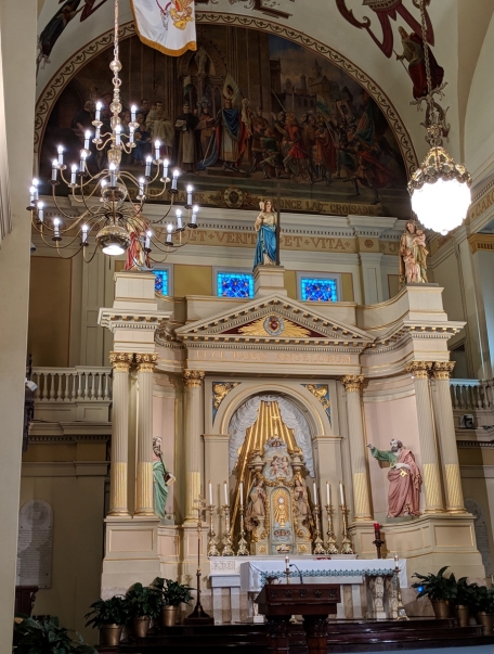 Altar in St. Louis Cathedral in New Orleans